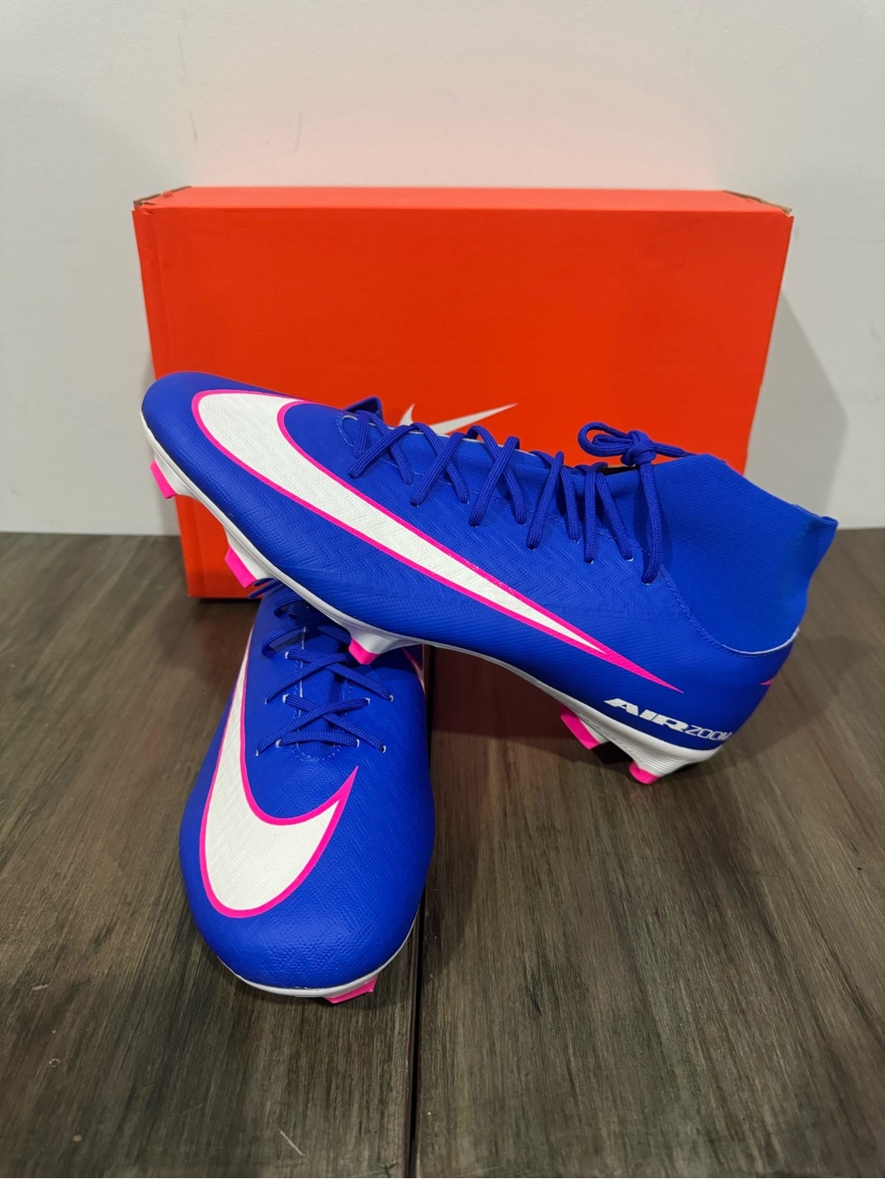 NIKE ZOOM SUPERFLY 10 ACADEMY FG/MG MENS SOCCER CLEATS